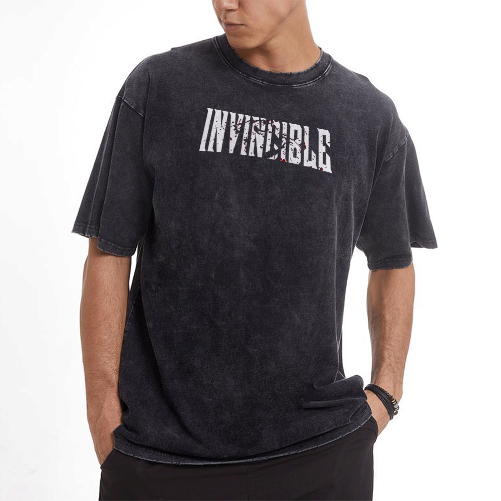 Vintage Oversized T-Shirt Invincible
