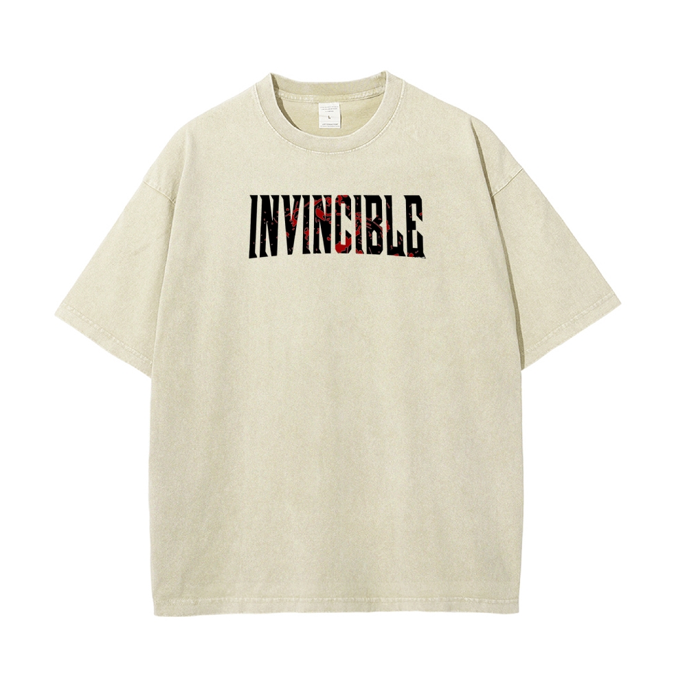 Vintage Oversized T-Shirt Invincible
