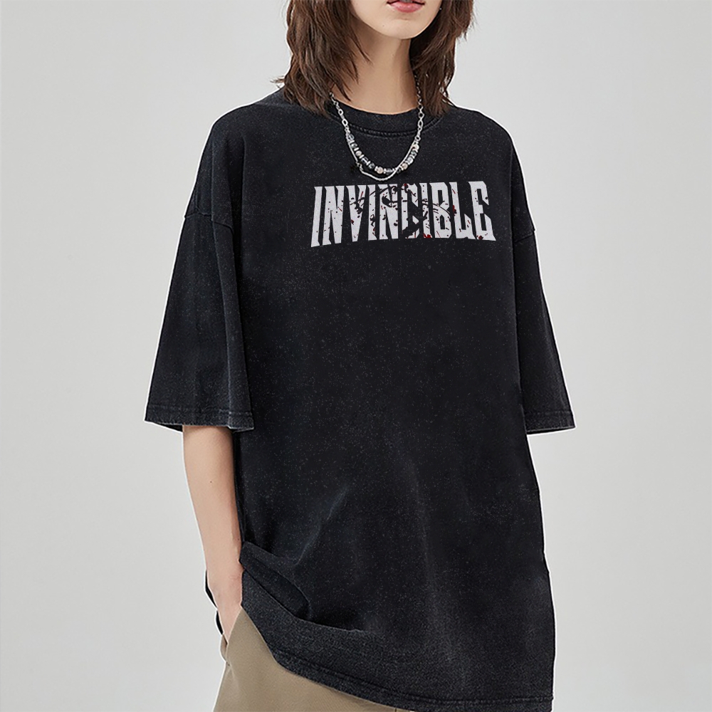 Vintage Oversized T-Shirt Invincible