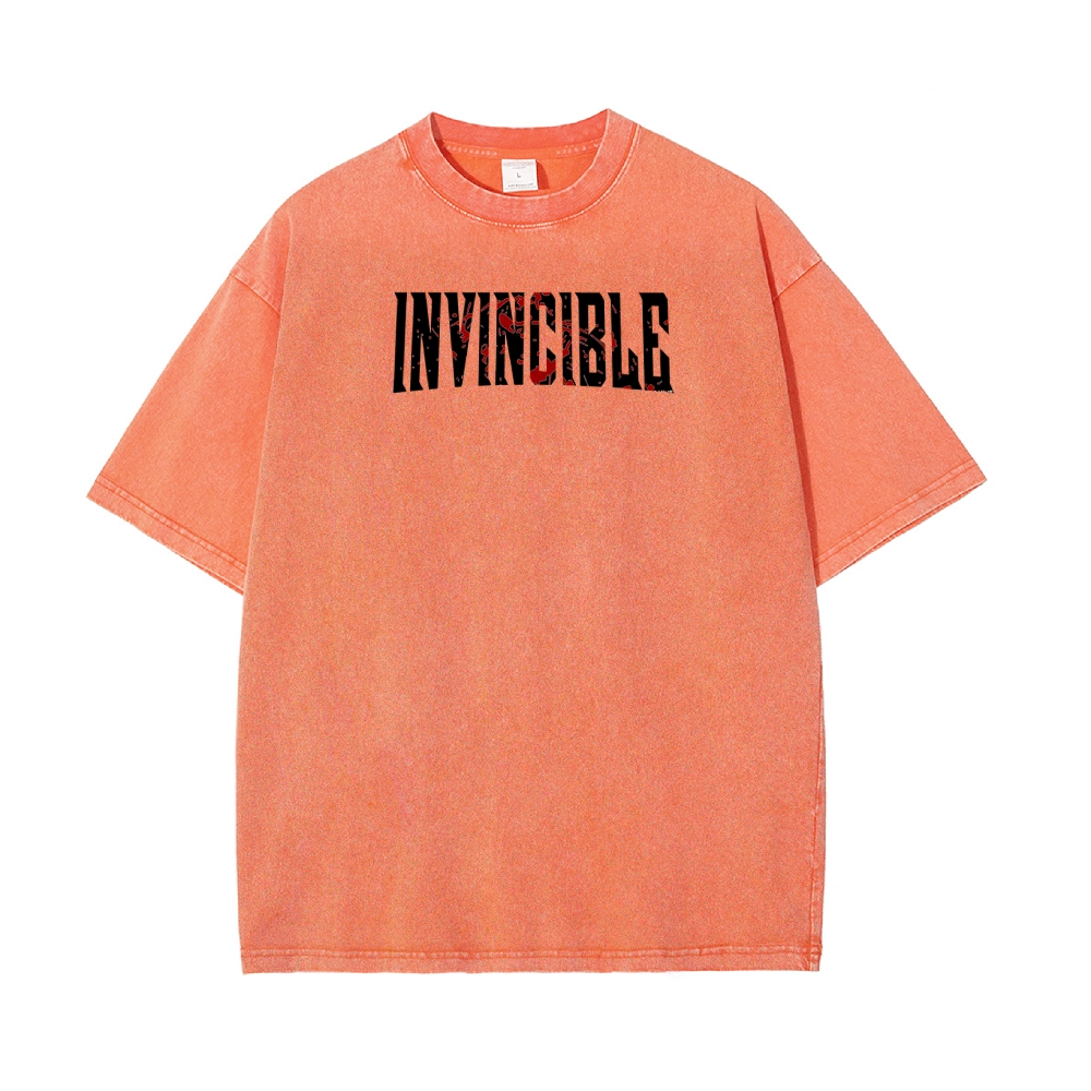 Vintage Oversized T-Shirt Invincible