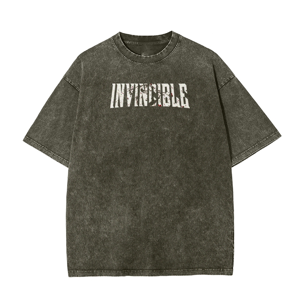 Vintage Oversized T-Shirt Invincible