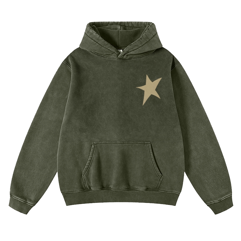 Jojo Bizzare Adventure washed unisex anime hoodie