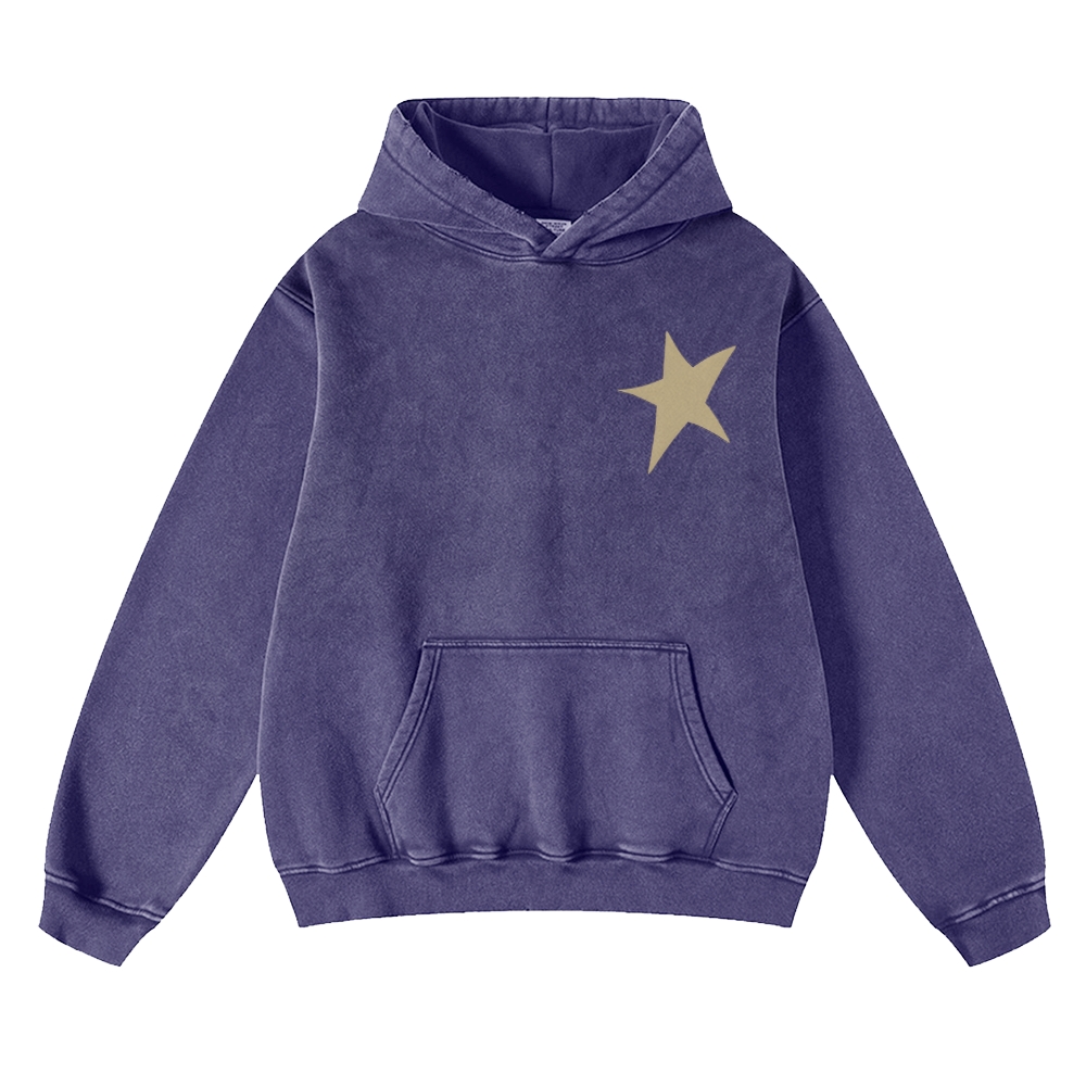 Jojo Bizzare Adventure washed unisex anime hoodie