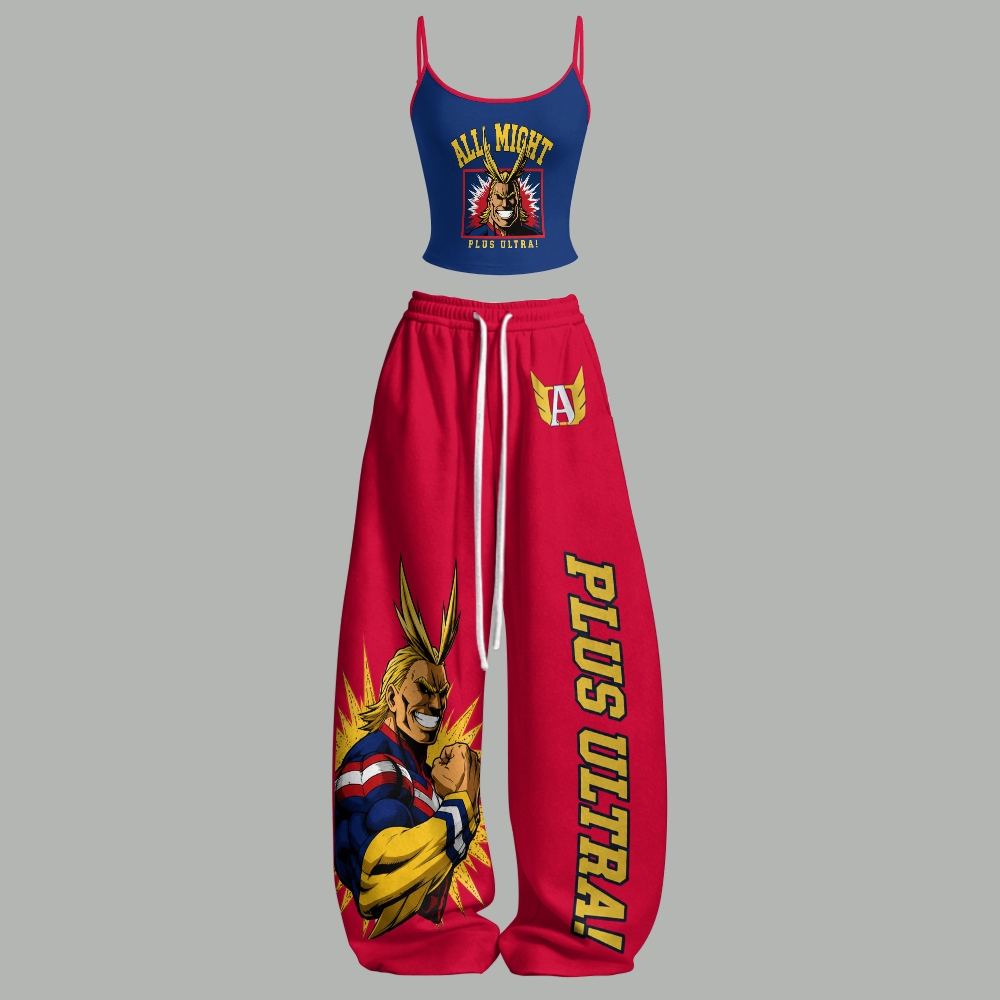 DragonBall Top & Elasticated Trousers Two-Piece Set 
