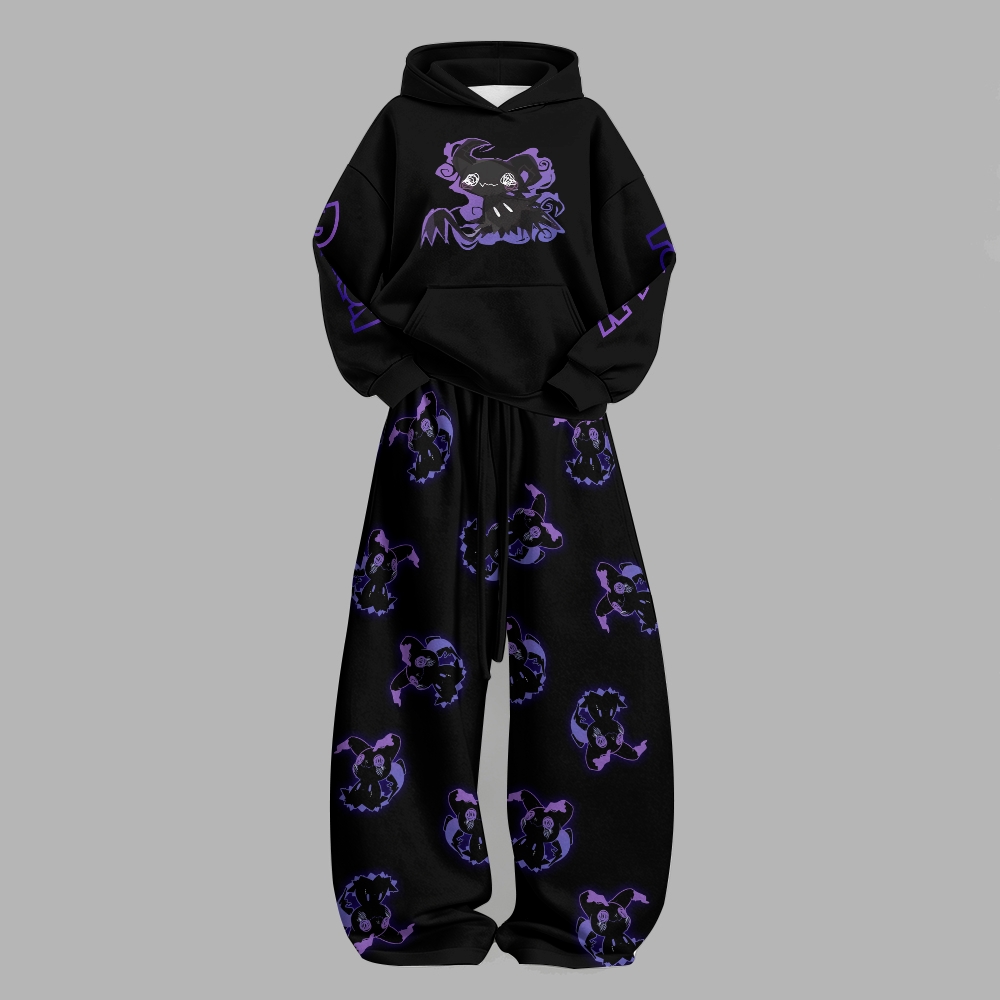 Pokémon Vintage Plush Hoodie set