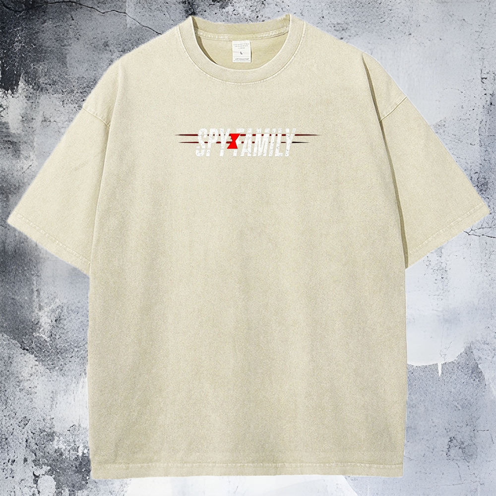 Vintage Oversized T-Shirt Spy x Family