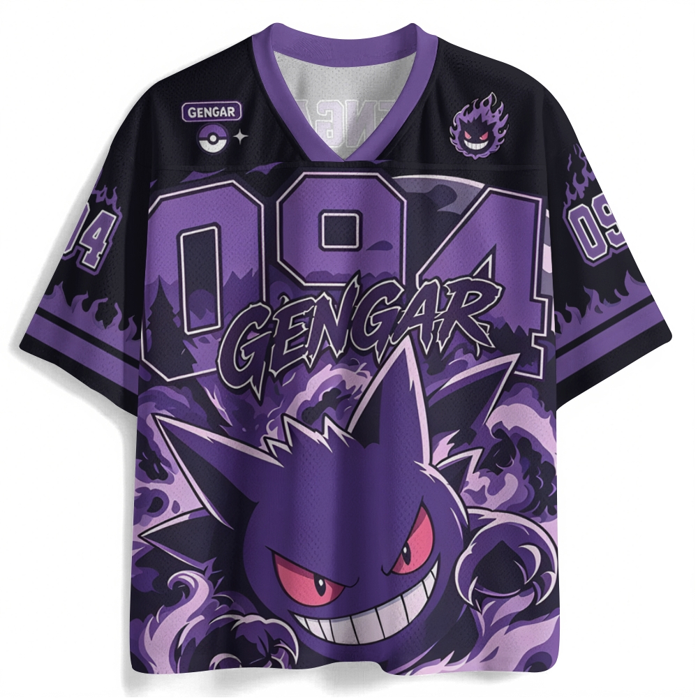 Gengar Anime Football Jersey