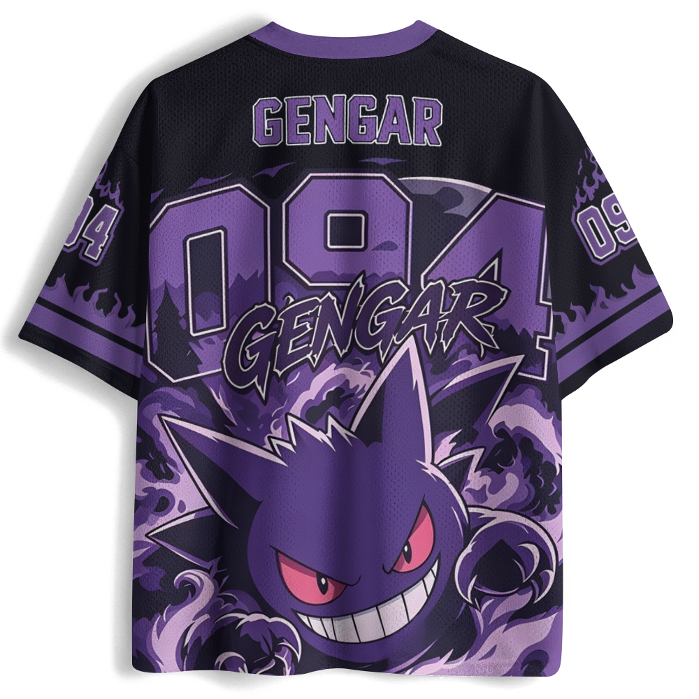 Gengar Anime Football Jersey