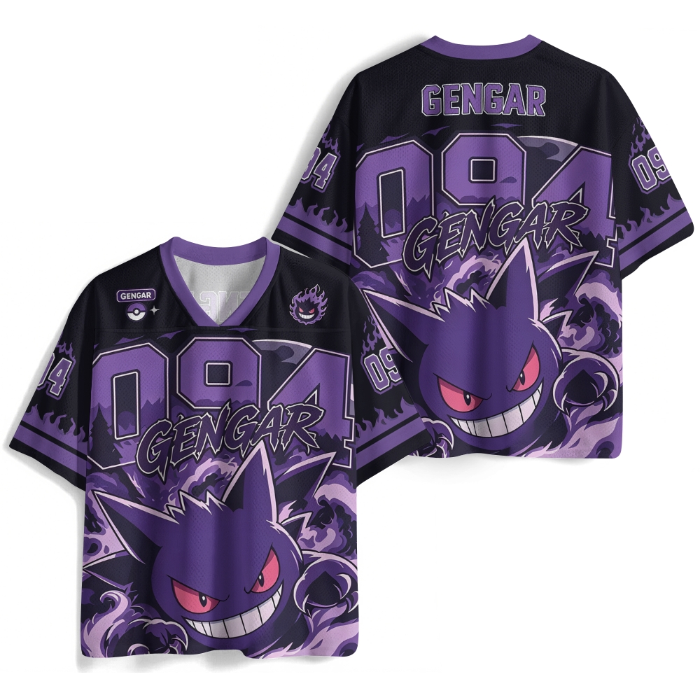 Gengar Anime Football Jersey