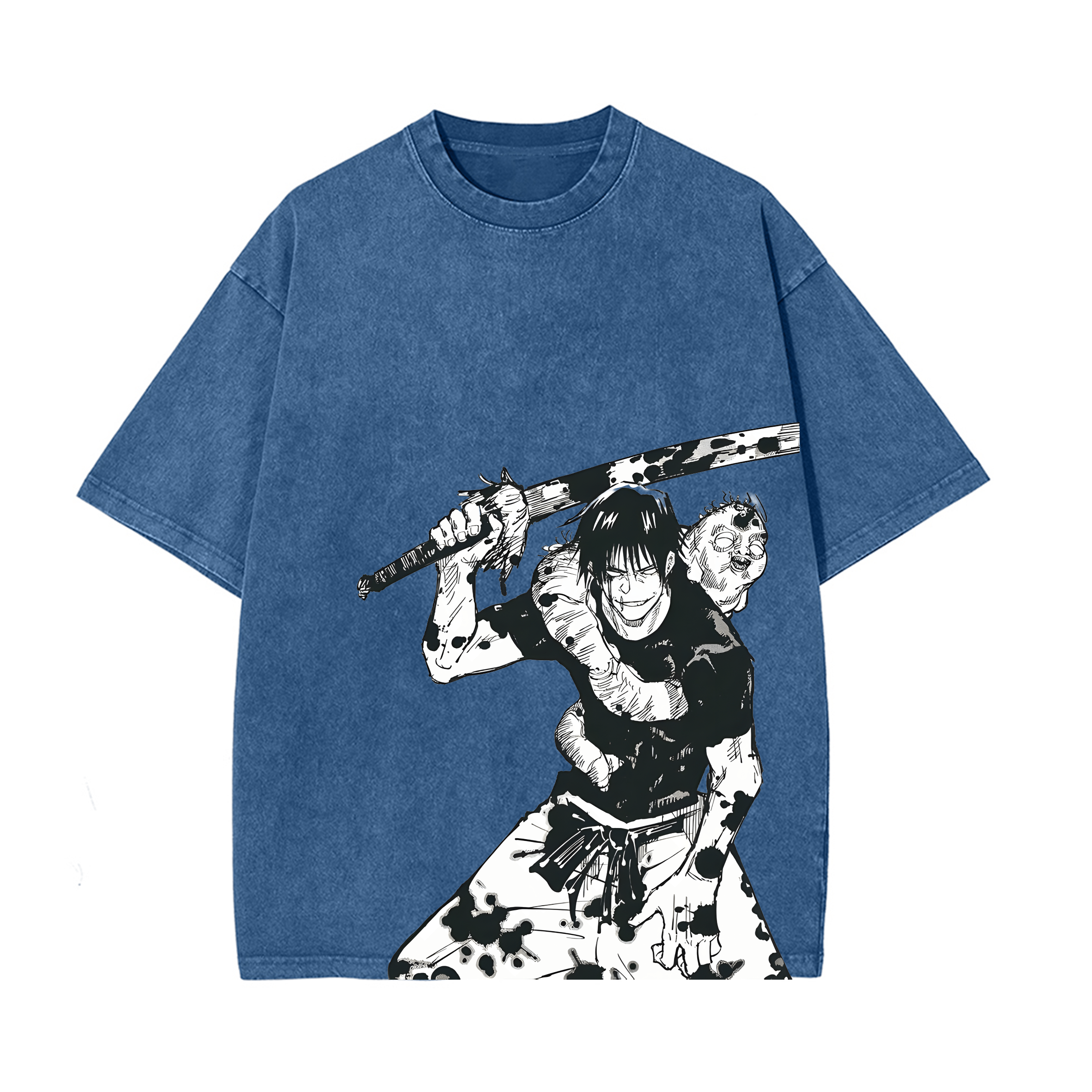 Fushiguro Toji VINTAGE OVERSIZED T-SHIRT | JUJUTSU KAISEN