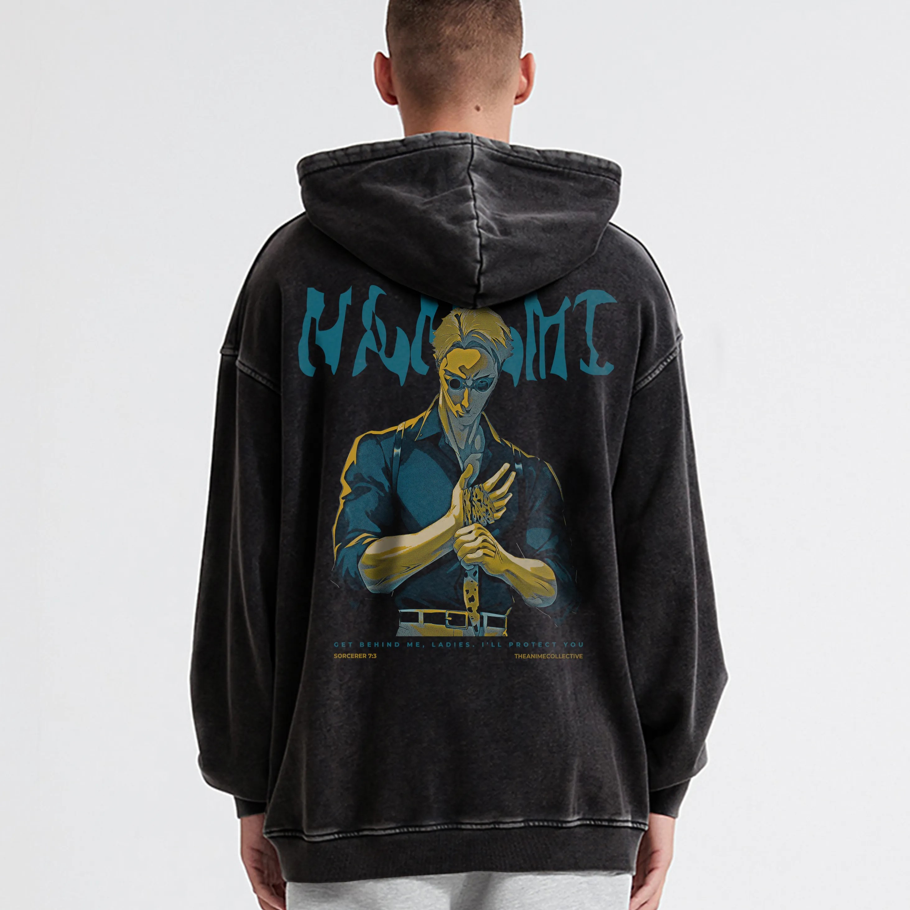 Nanami Vintage Hoodie | Jujutsu Kaisen