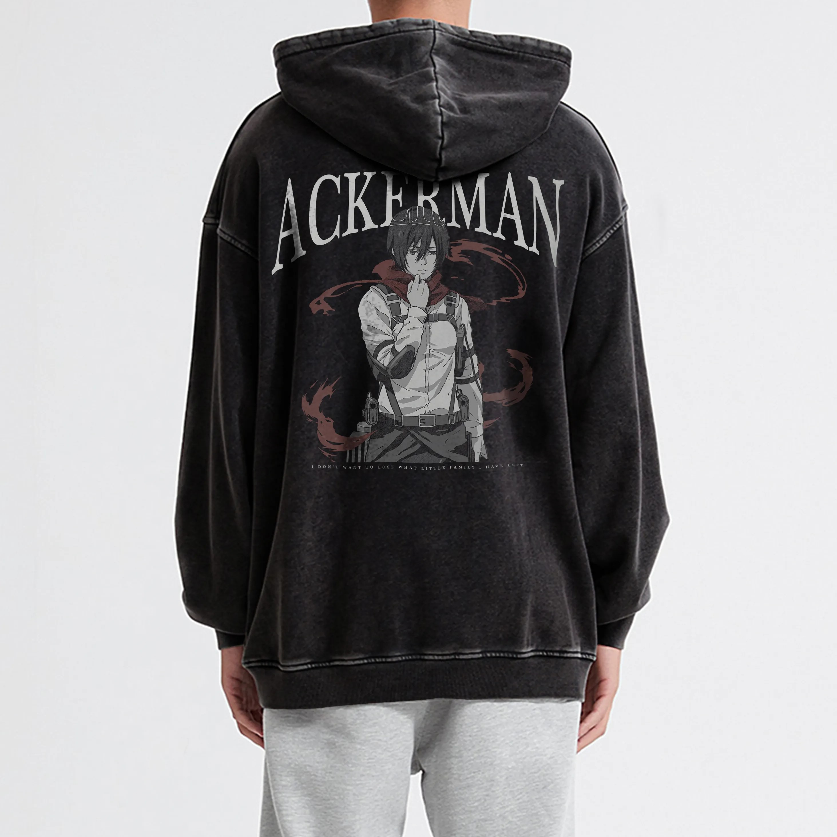 Mikasa Vintage Hoodie | Attack On Titan