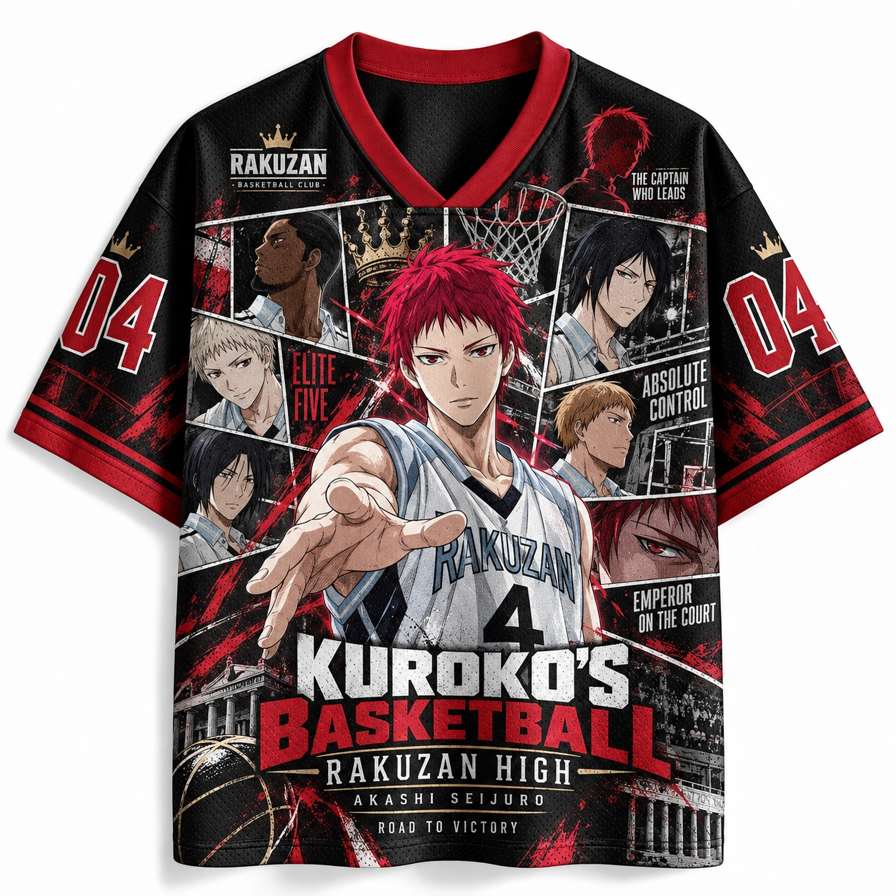 Kuroko's Basketball Anime Football Jersey