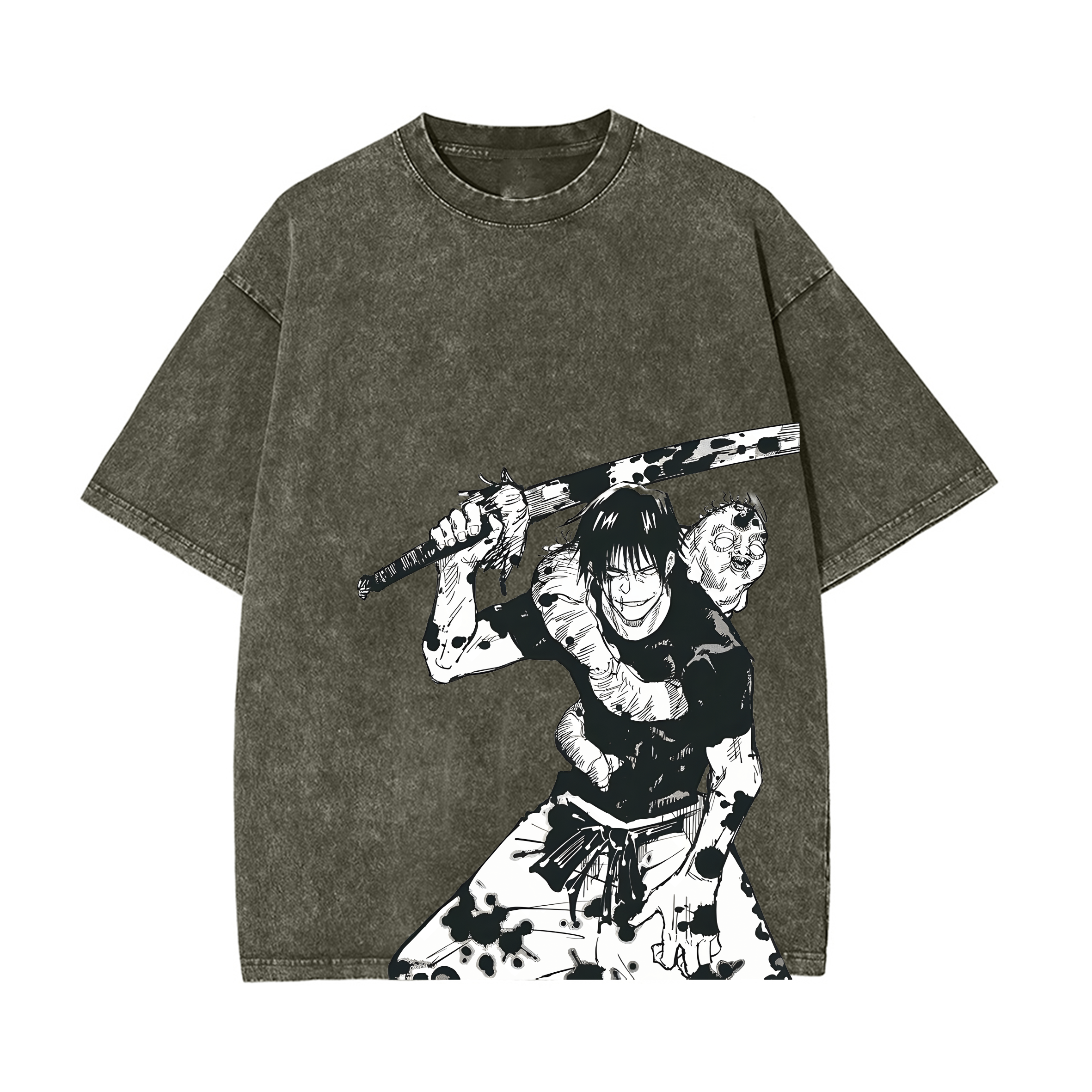 Fushiguro Toji VINTAGE OVERSIZED T-SHIRT | JUJUTSU KAISEN