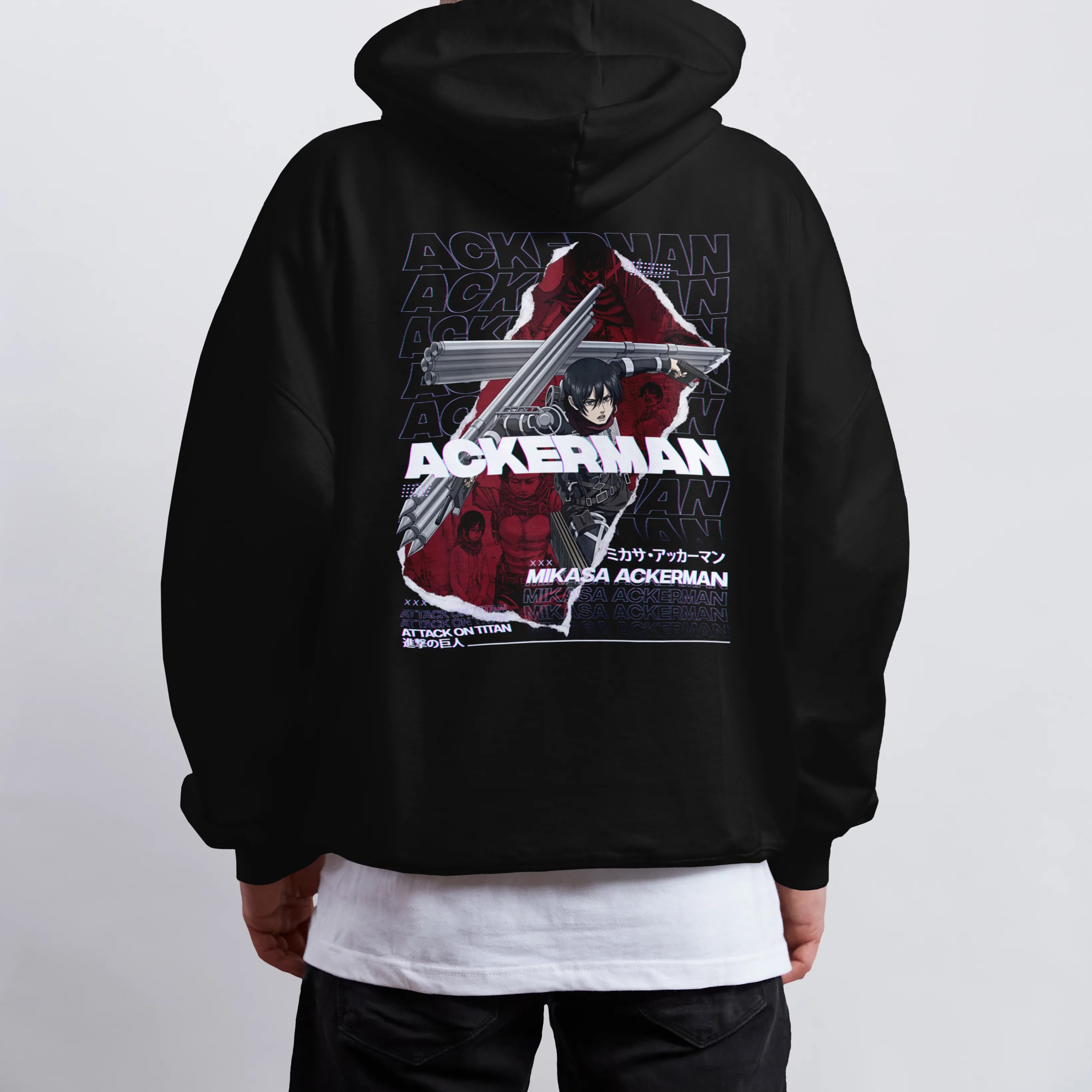 Mikasa Ackerman Attack On Titan | Hoodie