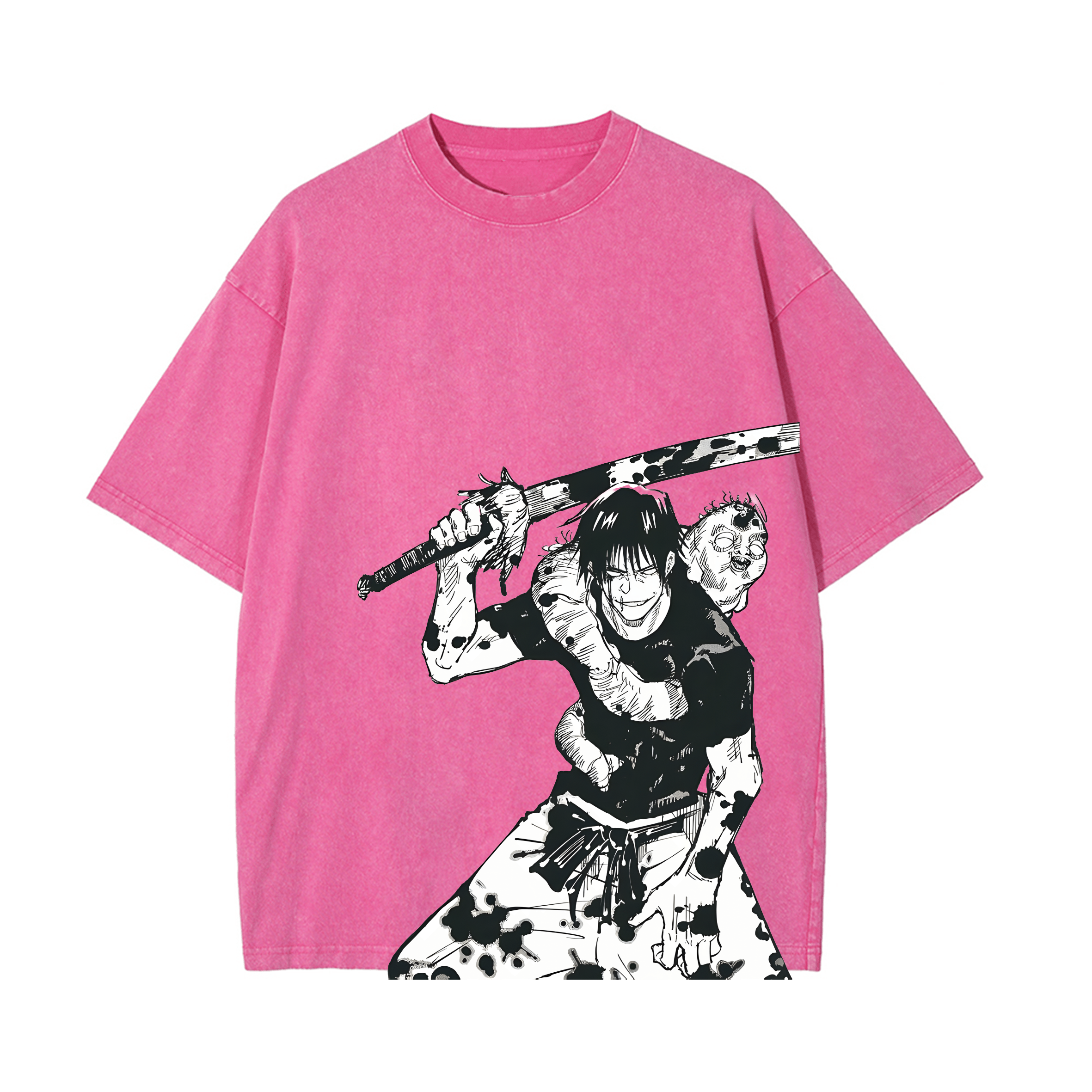 Fushiguro Toji VINTAGE OVERSIZED T-SHIRT | JUJUTSU KAISEN