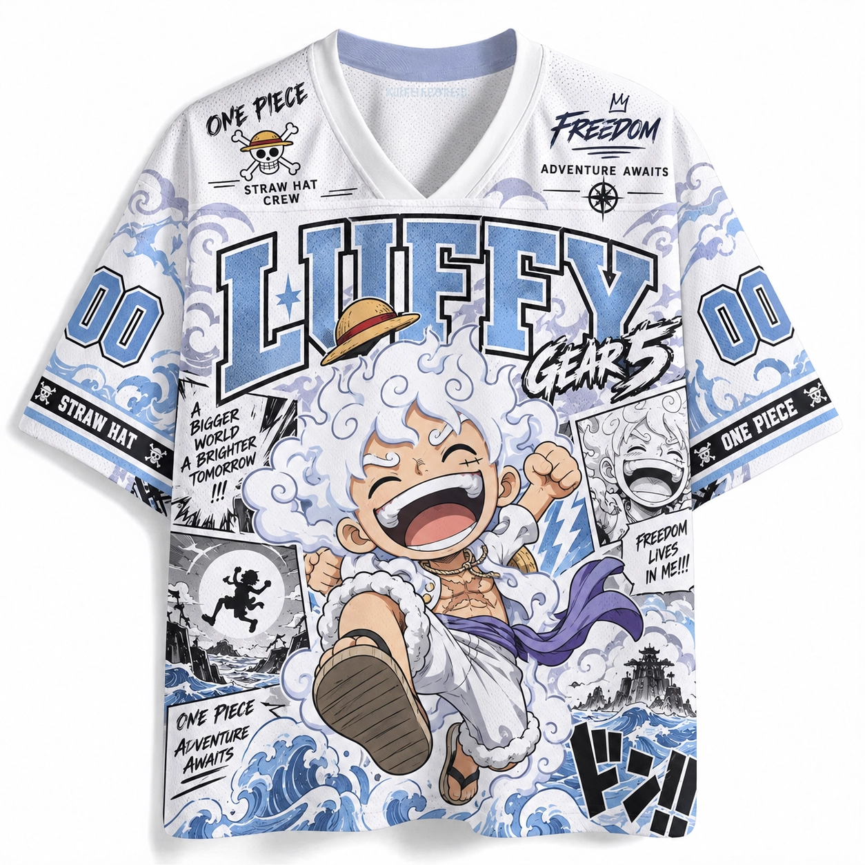 One Piece Anime Football Jersey