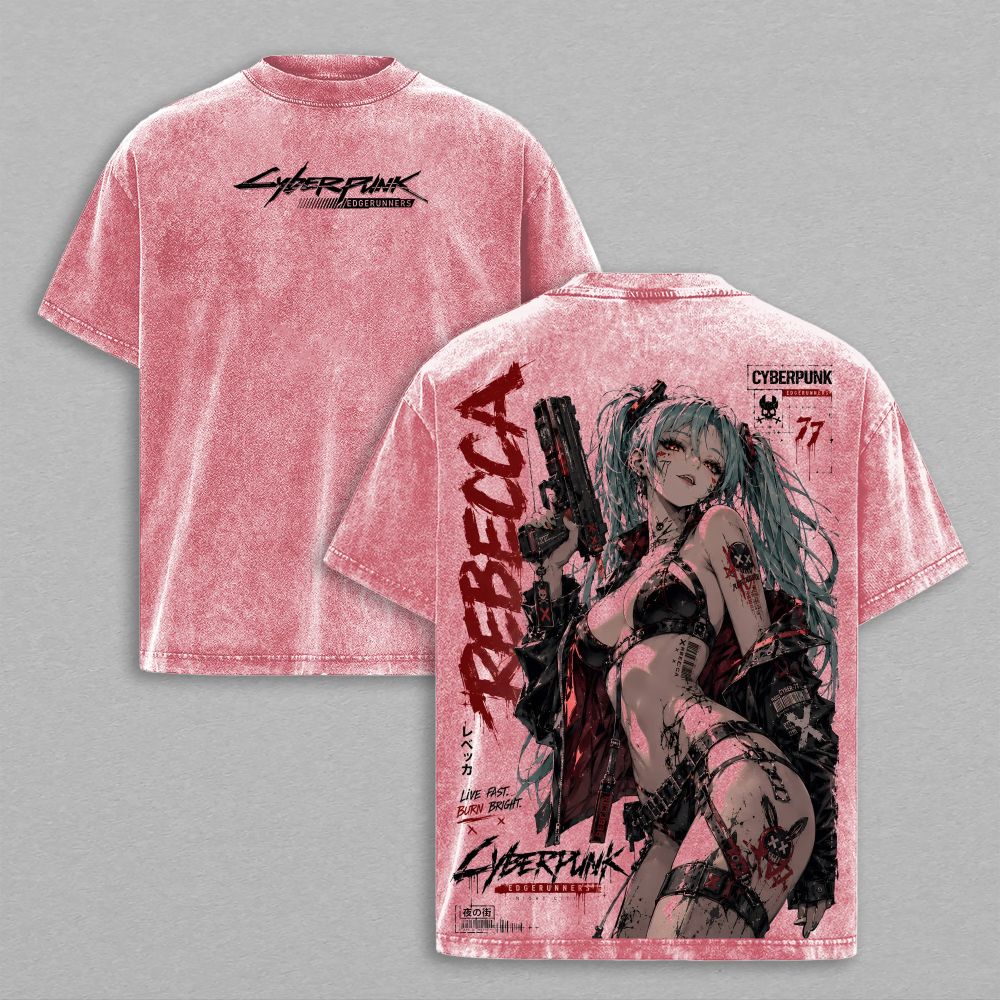 Vintage Oversized T-Shirt Cyberpunk 9.10