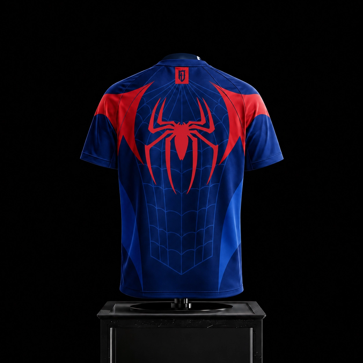 Spider-Man Crew Neck Football Jersey