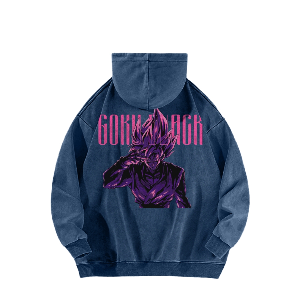 Goku Black Vintage Hoodie | Dragon Ball Super