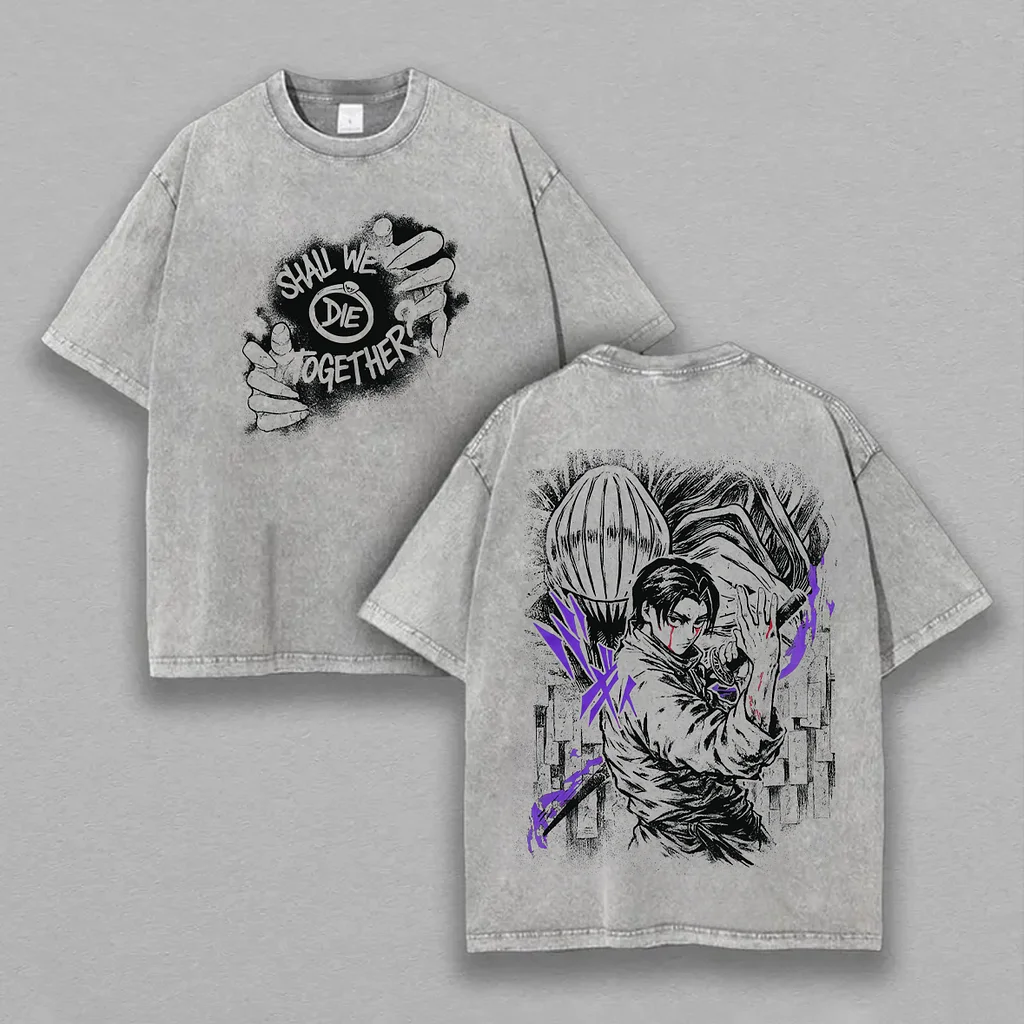 Vintage Oversized T-Shirt Jujutsu Kaisen