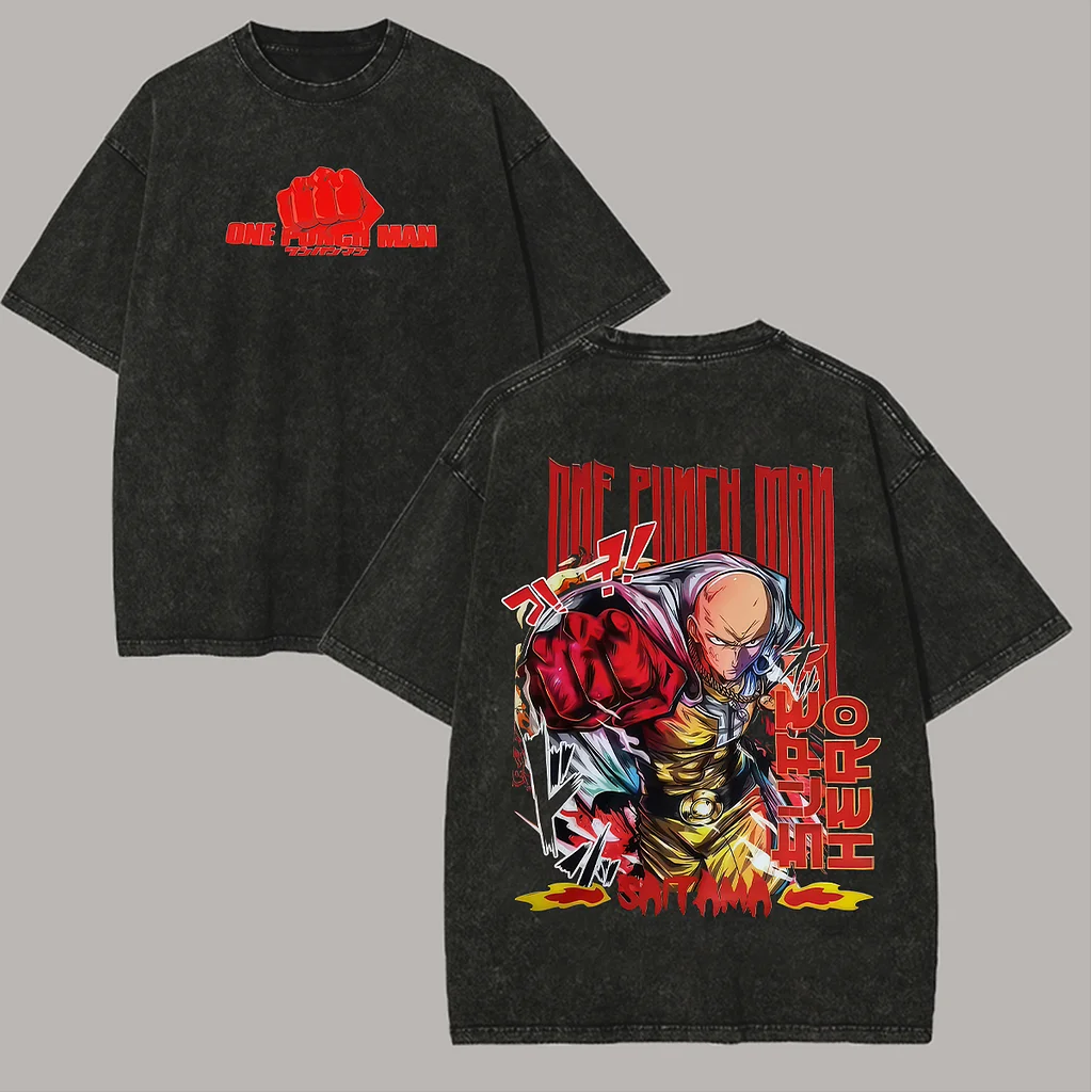 Vintage Oversized T-Shirt One Punch Man