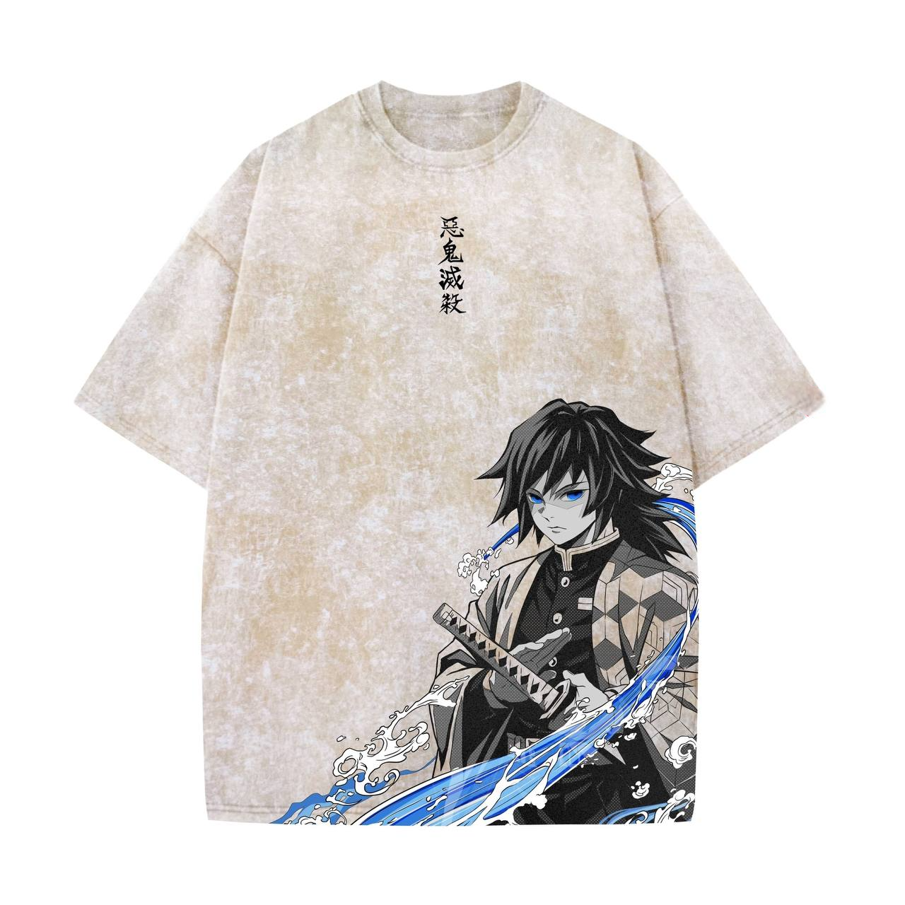 Vintage Oversized T-Shirt Demon Slayer