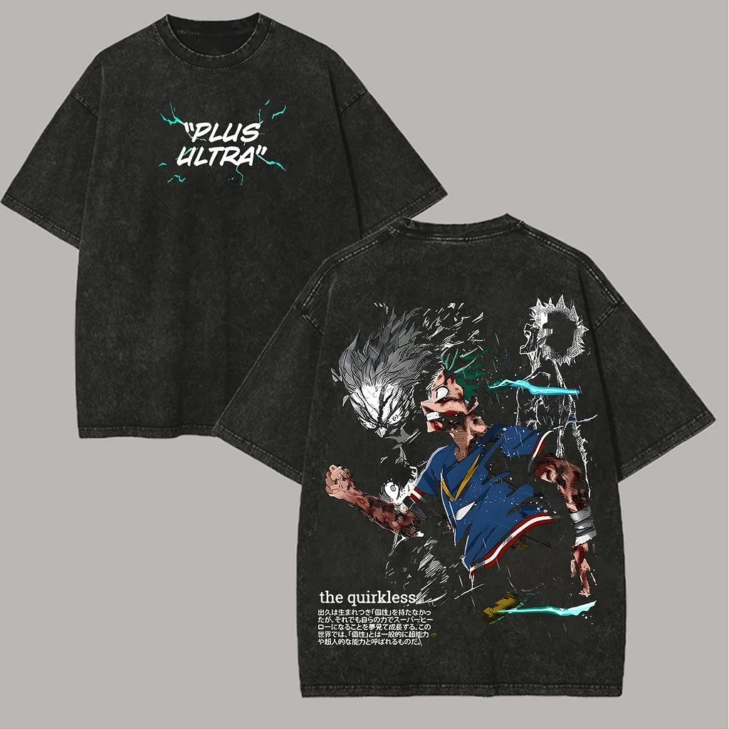 Vintage Oversized T-Shirt My Hero Academia