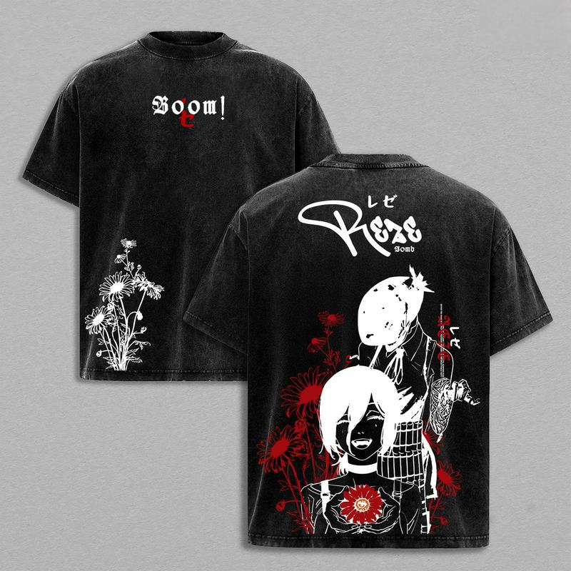 Vintage Oversized T-Shirt Chainsaw Man