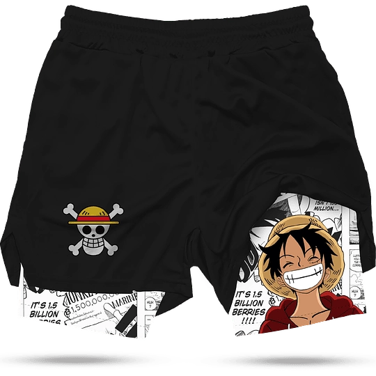 One Piece Luffy Printed Men's Shorts