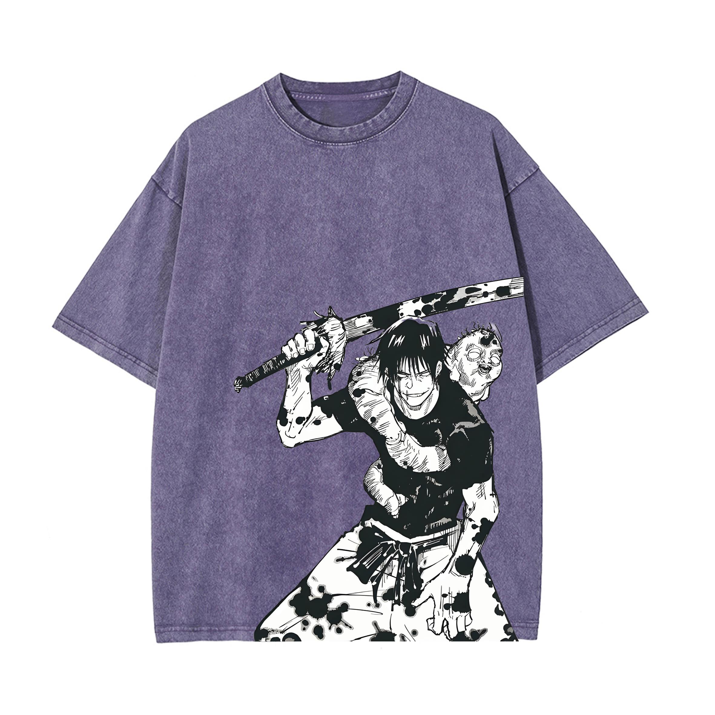 Fushiguro Toji VINTAGE OVERSIZED T-SHIRT | JUJUTSU KAISEN