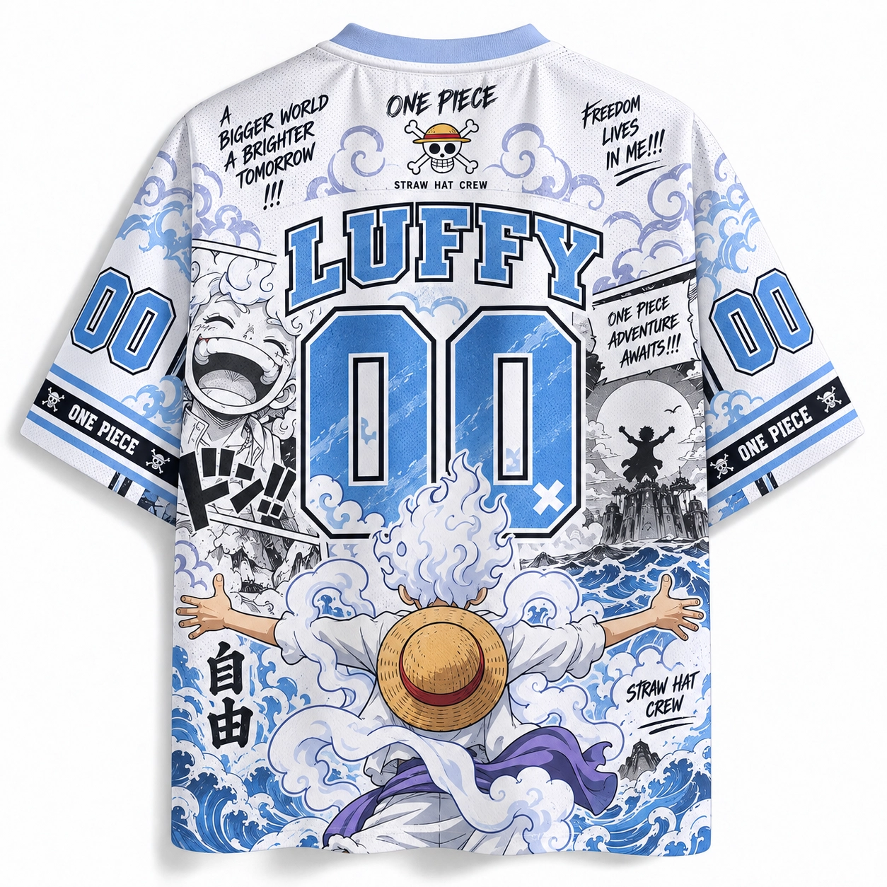 One Piece Anime Football Jersey