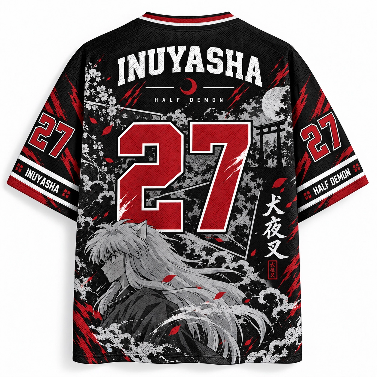 Inuyasha Anime Football Jersey