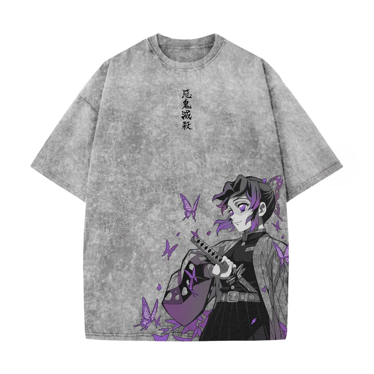 Vintage Oversized T-Shirt Demon Slayer