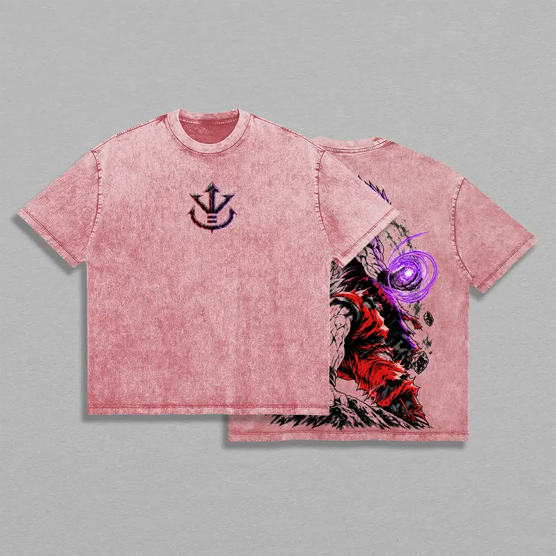 GOKU VEGETA DRAGON BALL OVERSIZED T-SHIRT 9.21