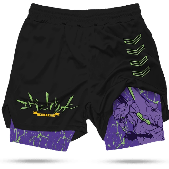 Evangelion Printed Men's Shorts