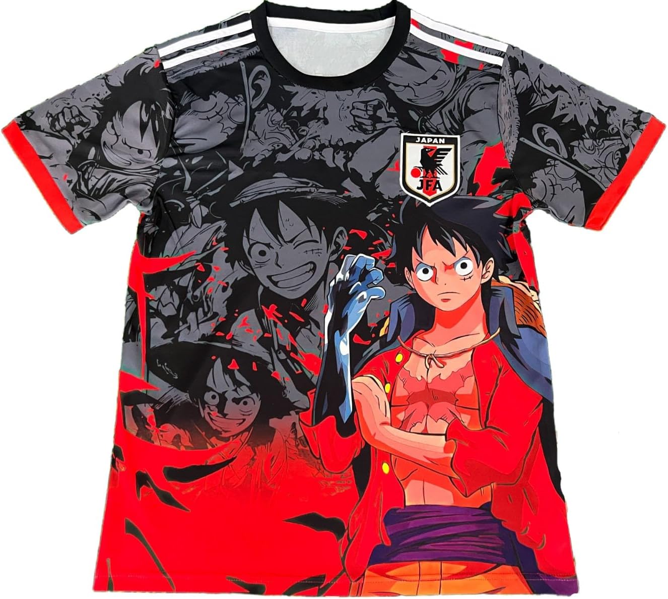 One Piece Crew Neck Football Jersey