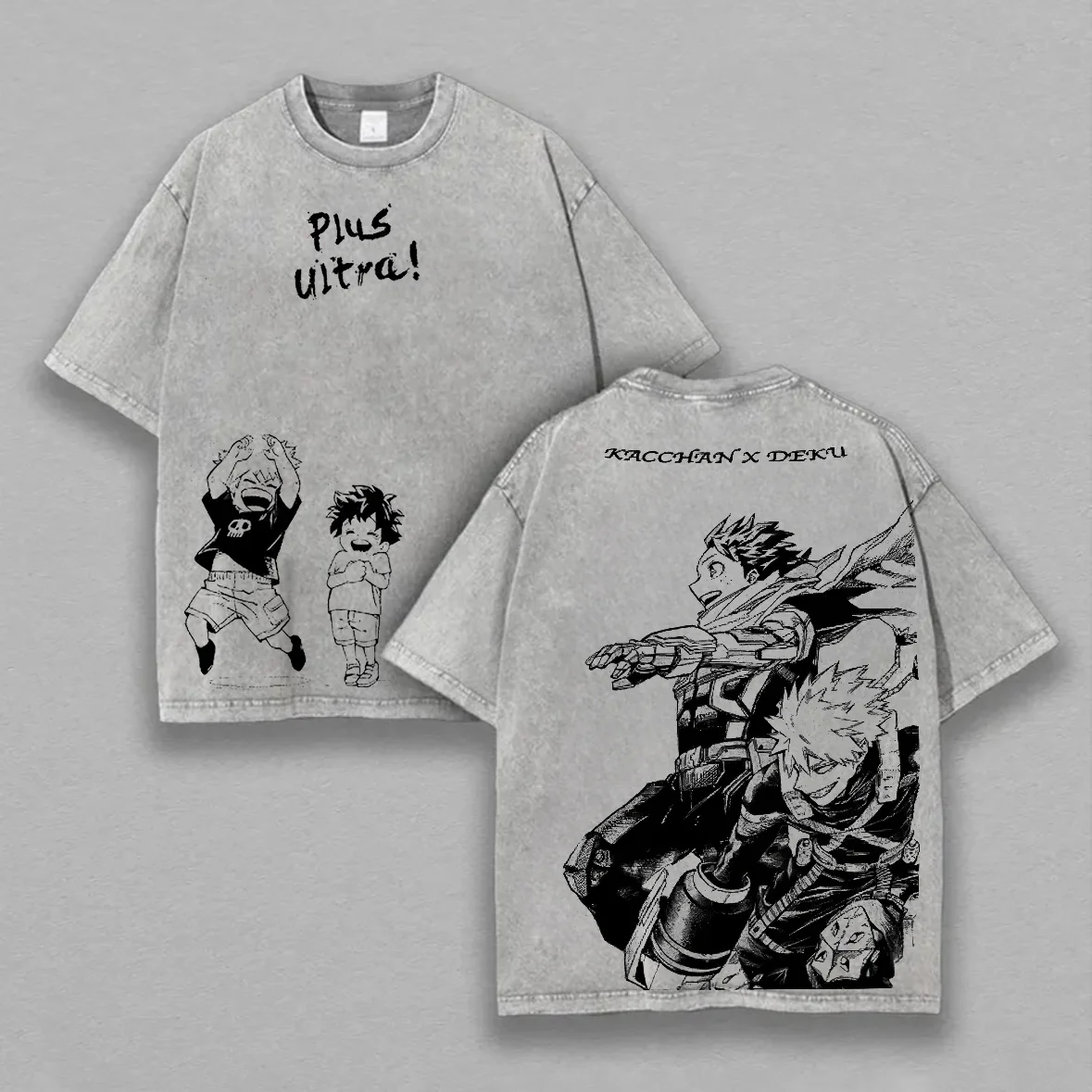 Vintage Oversized T-Shirt My Hero Academia