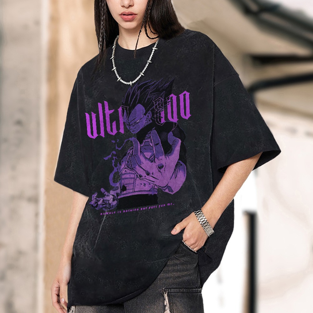 Vegeta Ultra Ego Vintage T-Shirt | Dragon Ball Super