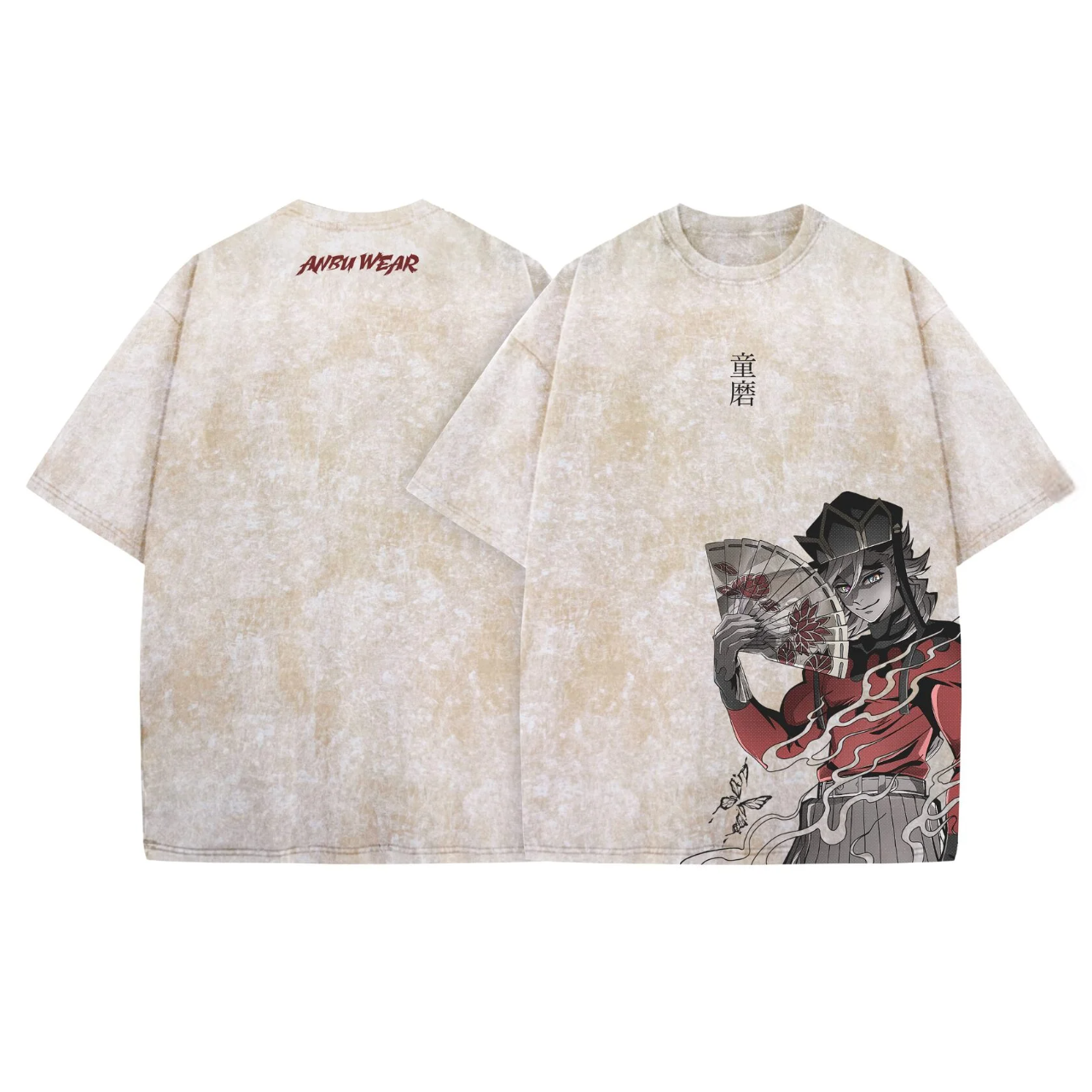 Vintage Oversized T-Shirt Demon Slayer