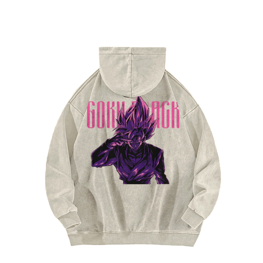 Goku Black Vintage Hoodie | Dragon Ball Super