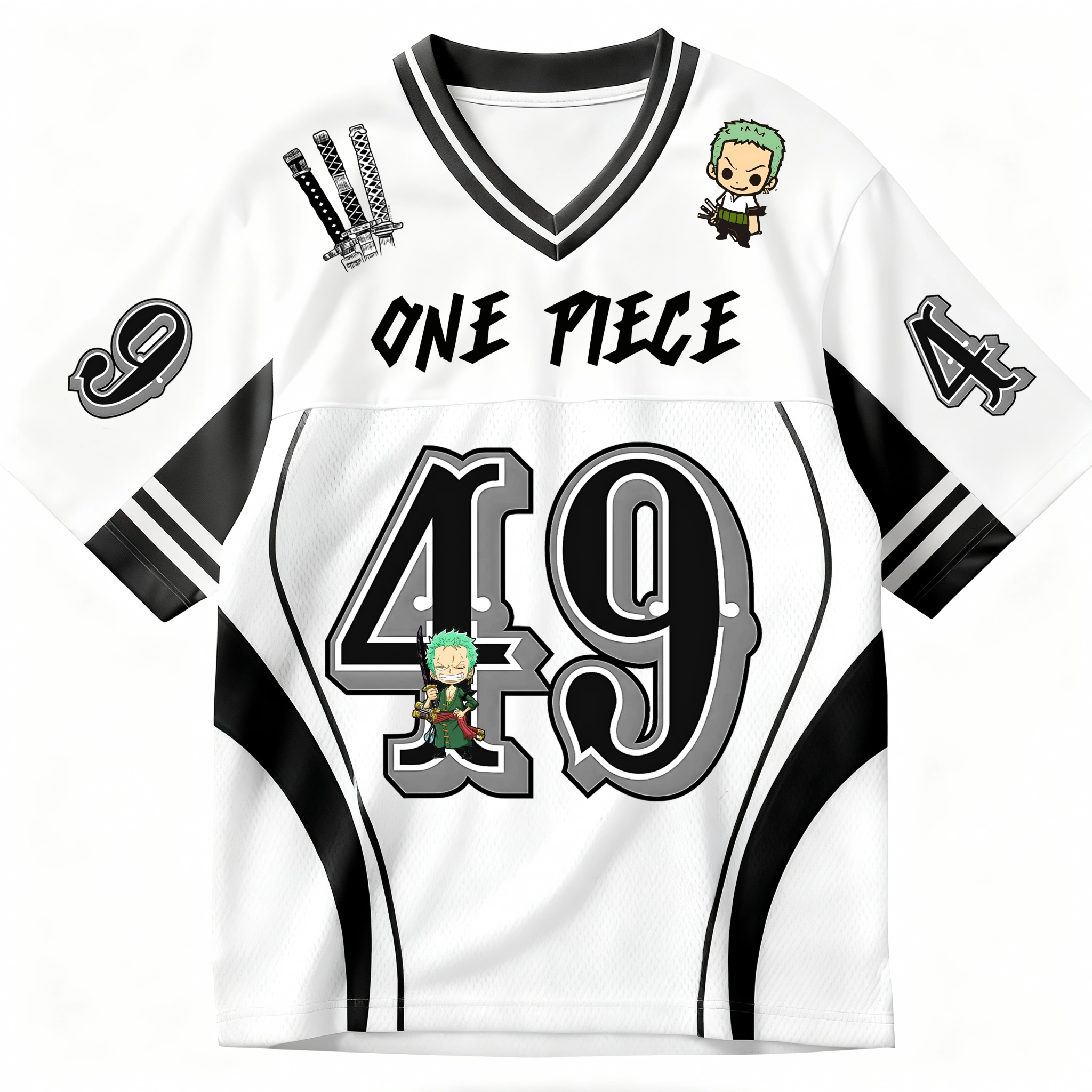 One Piece Anime Football Jersey