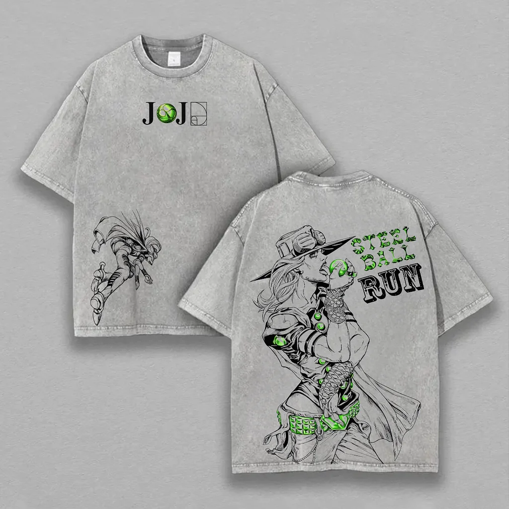 Vintage Oversized T-Shirt Jojo Bizzare Adventure