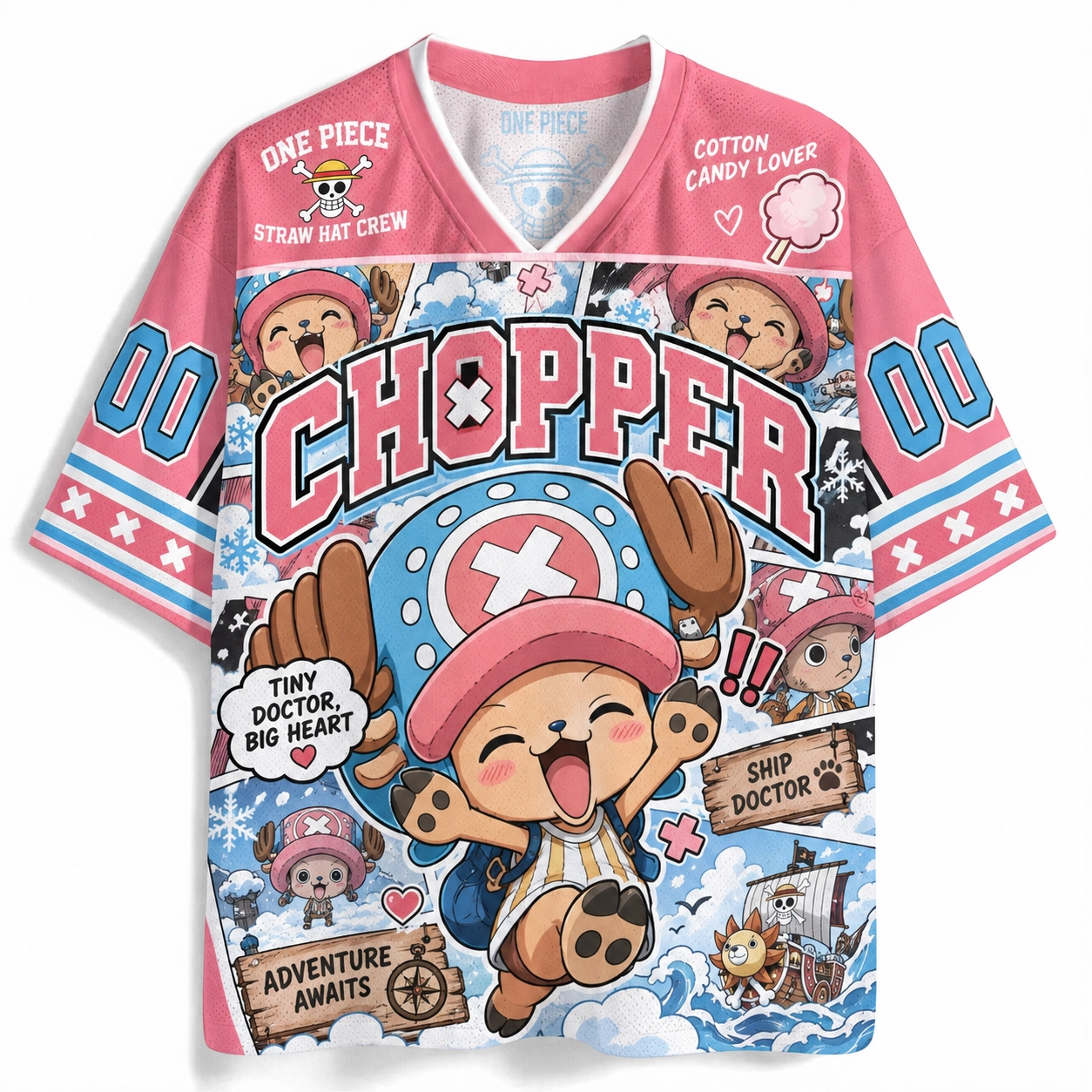 One Piece Anime Football Jersey