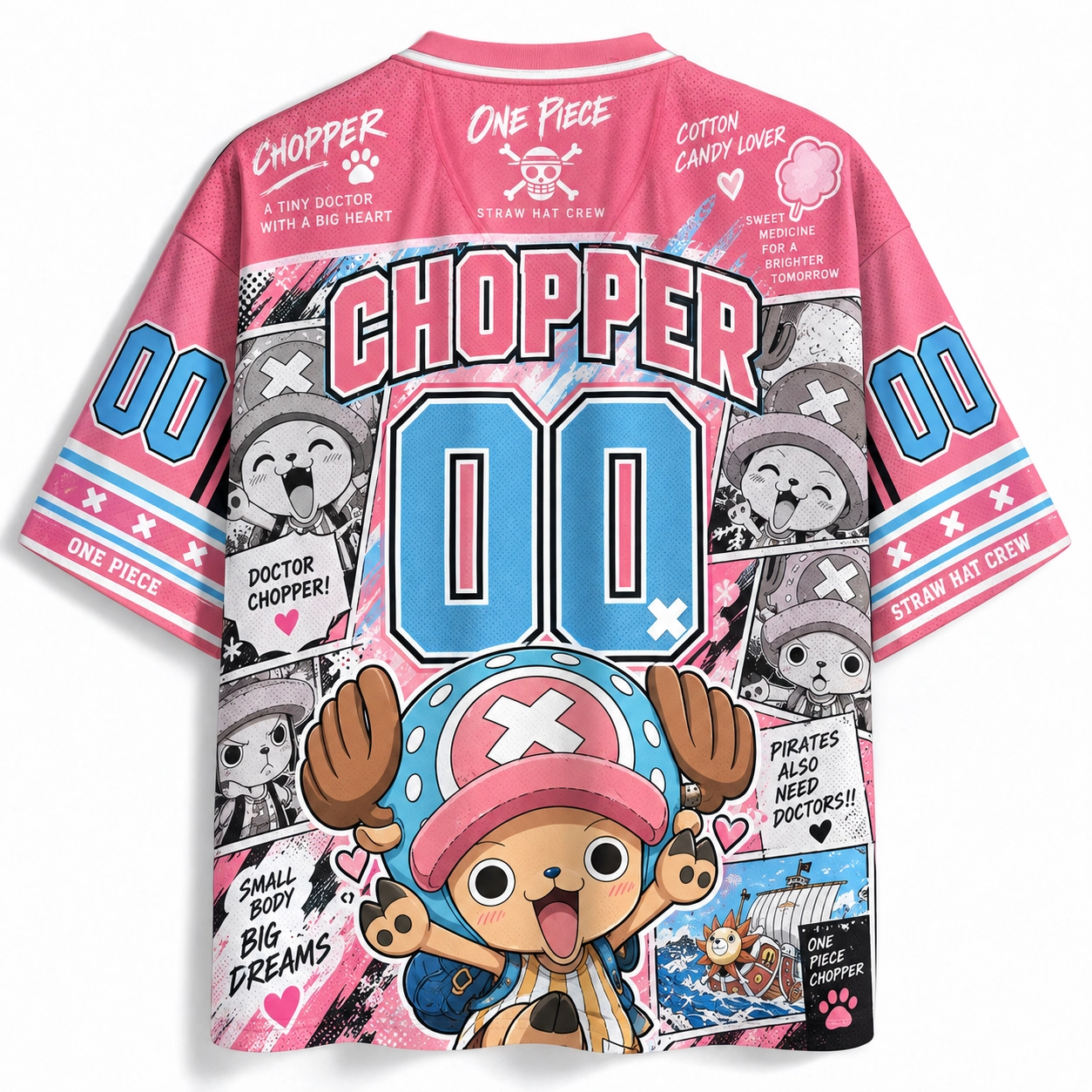 One Piece Anime Football Jersey
