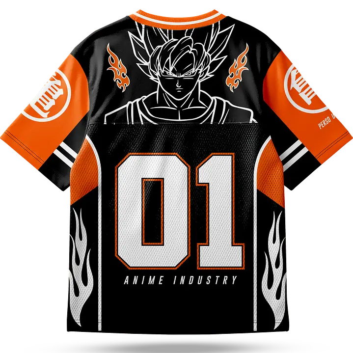 DragonBall Anime Football Jersey