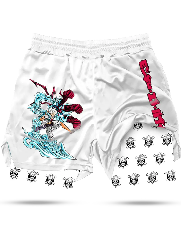 One Piece Printed Men's Shorts