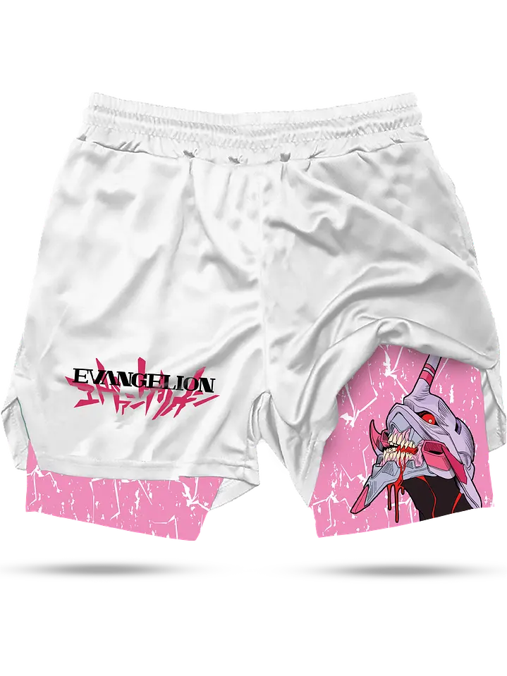 Evangelion Printed Men's Shorts