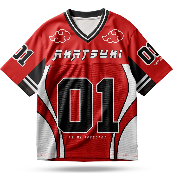 Naruto Anime Football Jersey