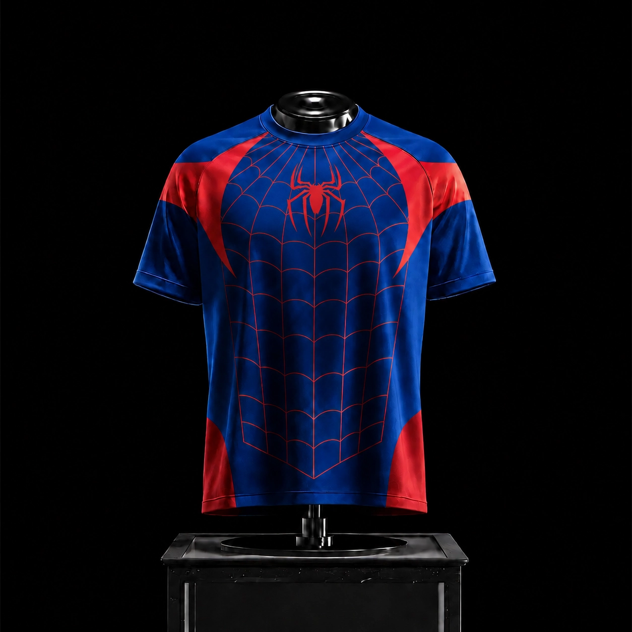 Spider-Man Crew Neck Football Jersey